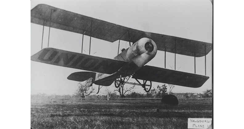 WA’s first aeroplane