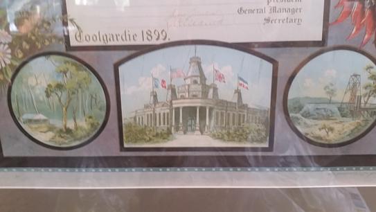 Original 1899 WASM campus in Coolgardie was setting for International exhibitors