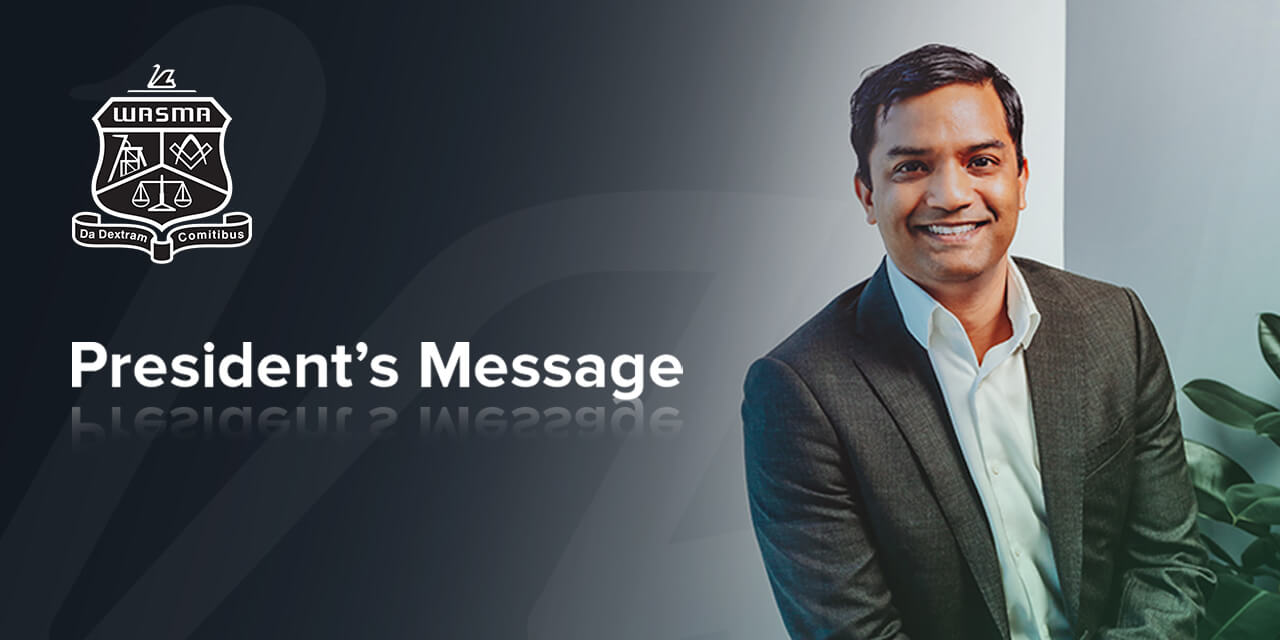 WA School of Mines Alumni President’s Update