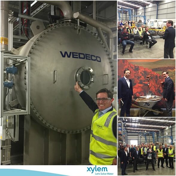 WASM Alumni VP, Treasurer and COO meet with XYLEM’s CEO and Team